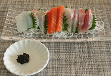 大徳寺納豆ペーストと刺身
